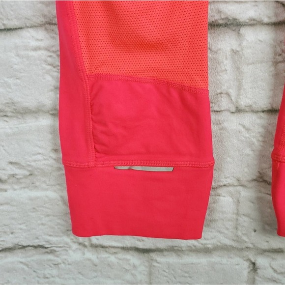 Athleta size small crop leggings pants hot pink - Picture 5 of 12